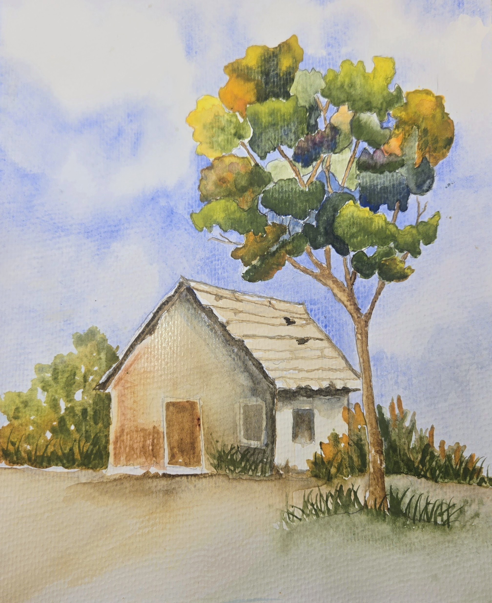 Cottage in the Fall
